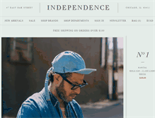Tablet Screenshot of independence-chicago.com
